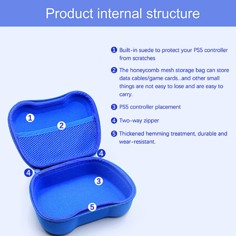 Factory Gaming Consoles PS5 Gamepad Case Universal Game Controller Protective Bag for Ps5/Switch Pro/Xbox Controller Case