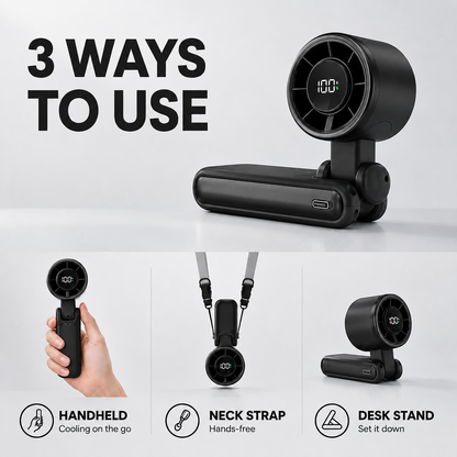 Portable Handheld Turbo Fan 2.0
