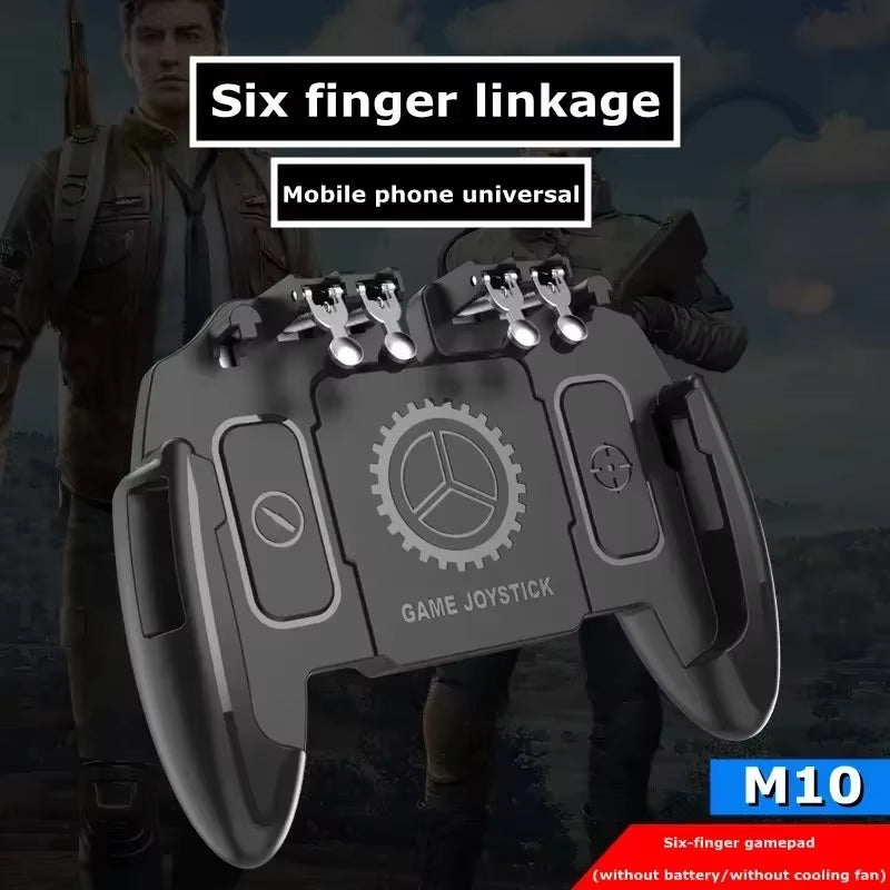 New High Quality Bestselling Gamepad Fingers Control Mobile Phone Game Pad Controller Mobile Radiator for Iphone and Android