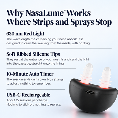 NasaLume™ - Breathe Easier Tonight in Just 10 Minutes