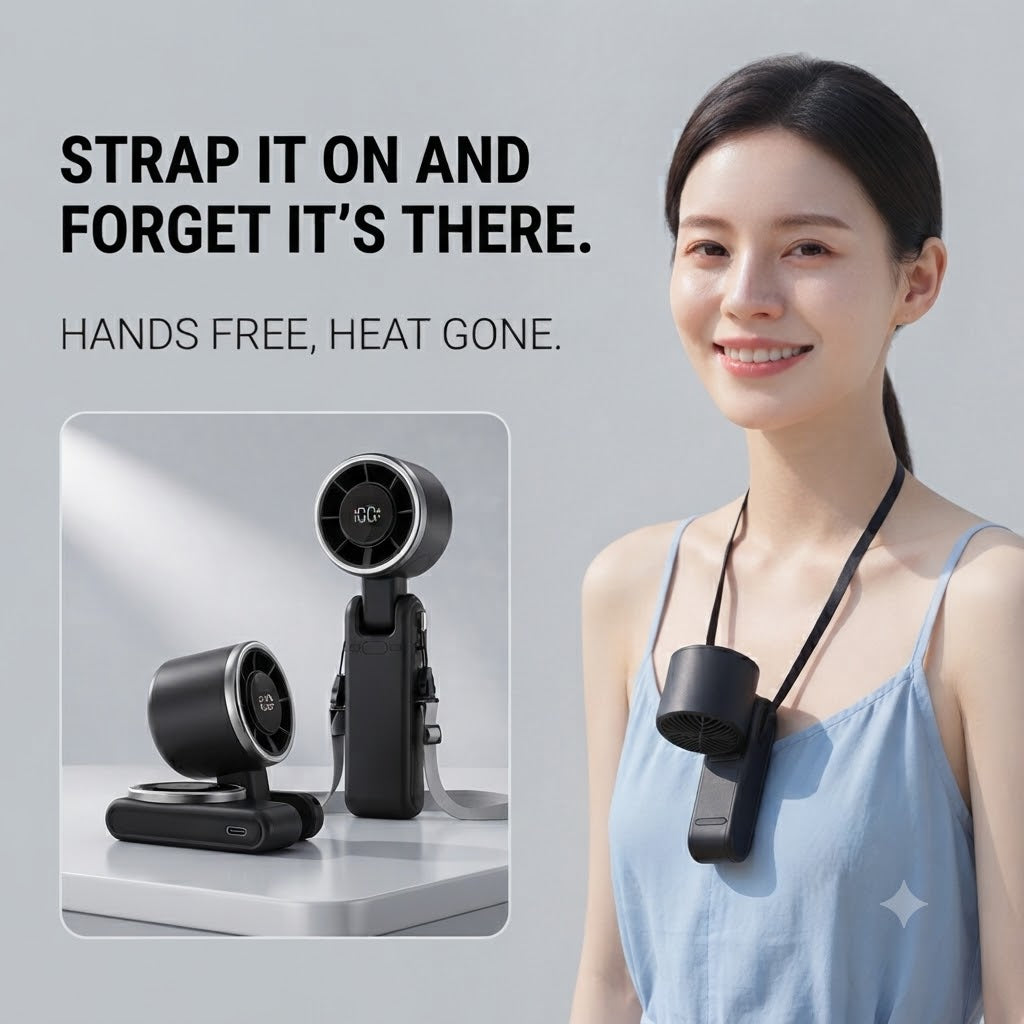 Portable Handheld Turbo Fan 2.0