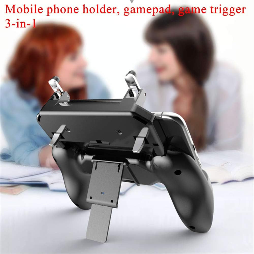Mobile Game Controller for PUBG Mobile Controller L1R1 Mobile Game Trigger Joystick Gamepad for Ios & Android Phone(W10 Update)